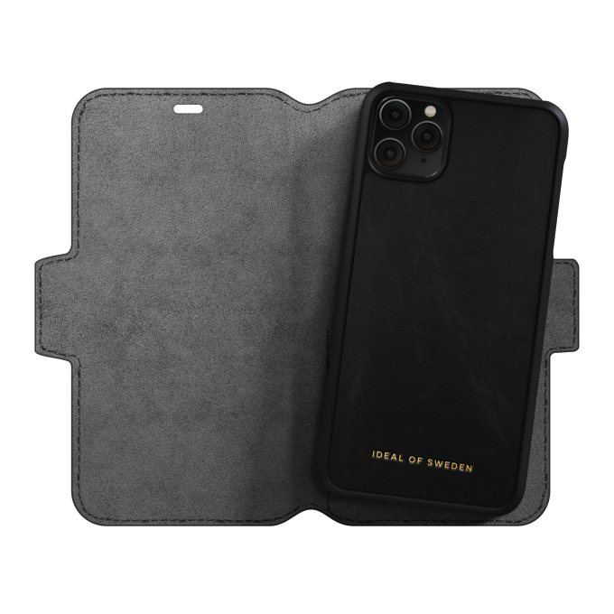 iPhone 11 PRO MAX iDeal Of Sweden dėklas Wallet Black