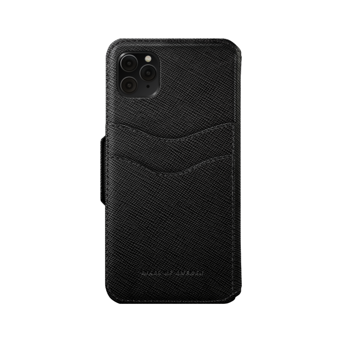 iPhone 11 PRO MAX iDeal Of Sweden dėklas Wallet Black