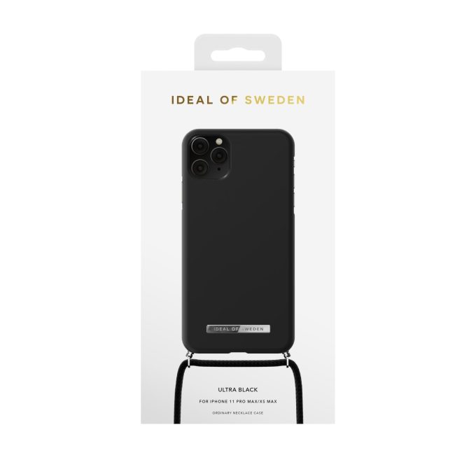 iPhone 11 PRO MAX iDeal Of Sweden Ordinary Necklace nugarėlė Ultra Black