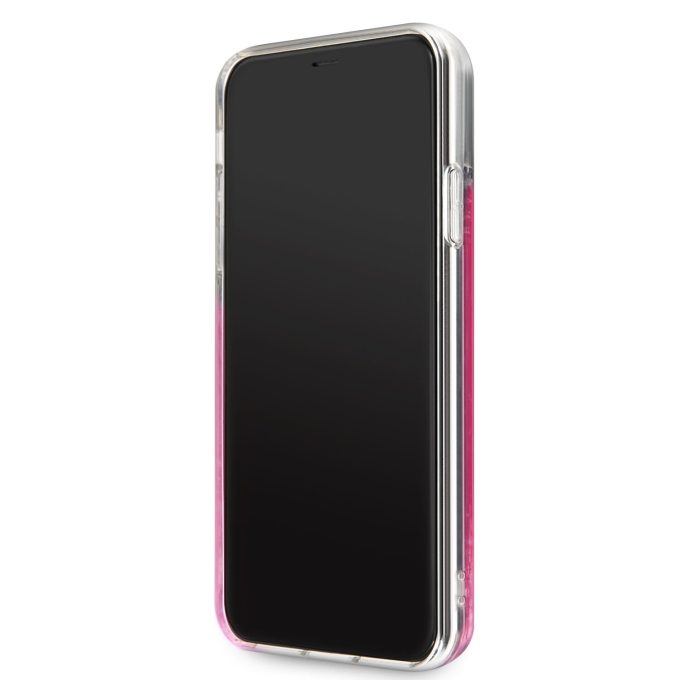 iPhone 11 PRO MAX rosegold Liquid Glitter KARL LAGERFELD nugarėlė