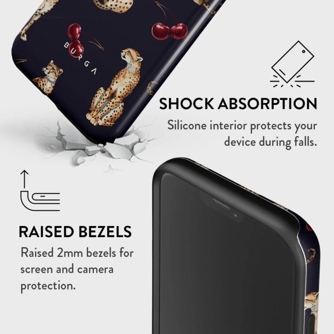 iPhone 12 / 12 PRO Magsafe Cougar Tough BURGA nugarėlė