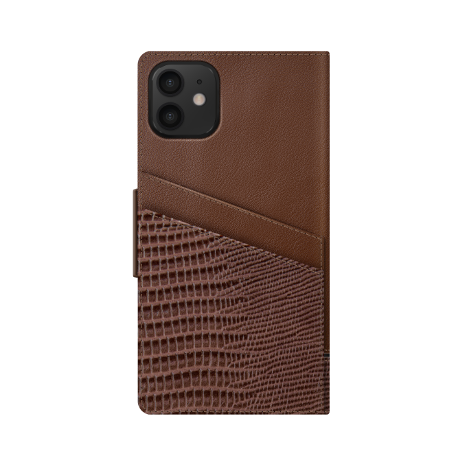 iPhone 12 MINI iDeal Of Sweden dėklas Unity Wallet Wild Cedar Snake