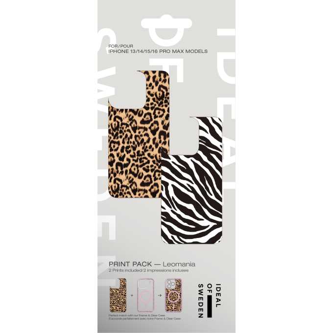 iPhone 12 PM / 13 PM / 14 PM / 15 PM / 16 PM Leomania Print Pack