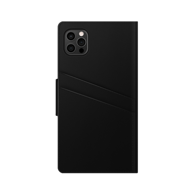 iPhone 12 PRO MAX iDeal Of Sweden dėklas Wallet Intense Black