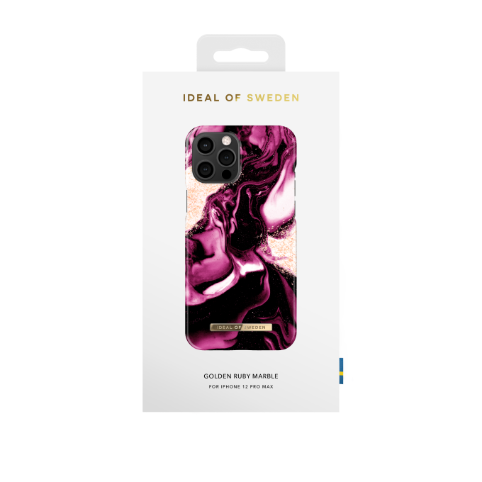 iPhone 12 PRO MAX iDeal Of Sweden nugarėlė Golden Ruby