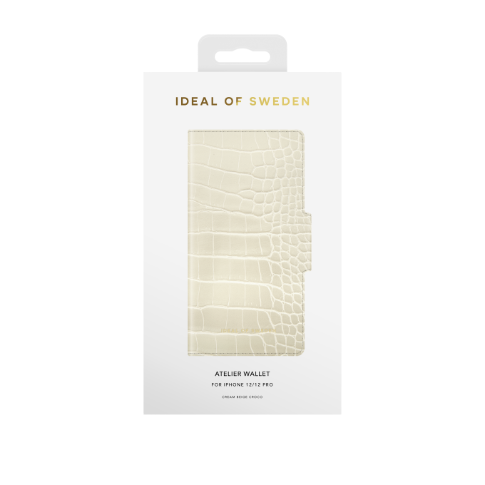 iPhone 12/12 PRO IDeal Of Sweden dėklas Cream Beige