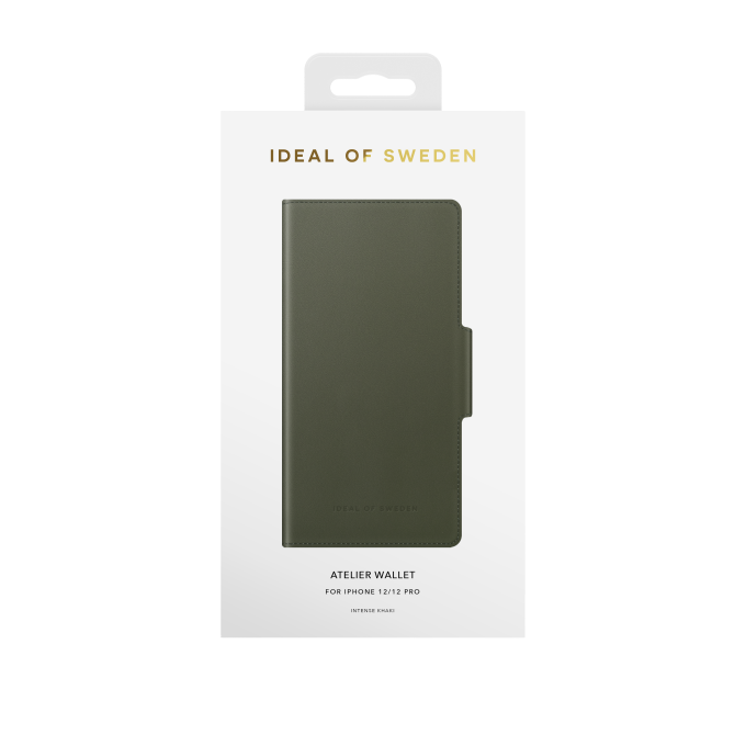 iPhone 12/12 PRO iDeal Of Sweden dėklas Intense Khaki