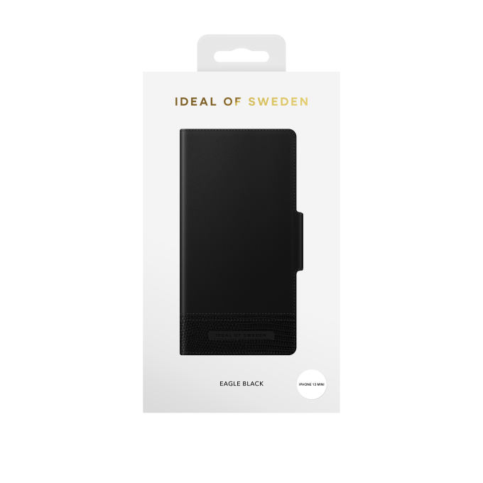 iPhone 13 MINI iDeal Of Sweden dėklas Unity Wallet Eagle Black
