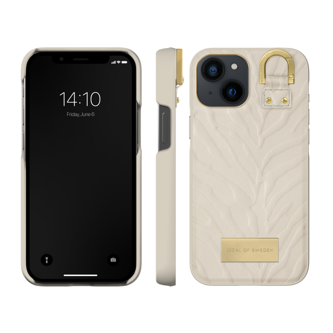 iPhone 13 MINI iDeal Of Sweden nugarėlė Ecru Zebra