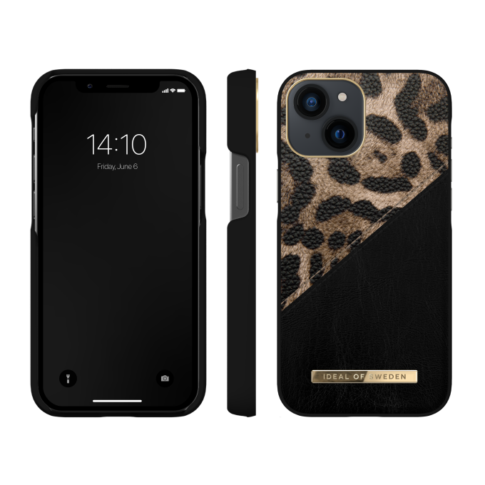 iPhone 13 MINI iDeal Of Sweden nugarėlė Midnight Leopard