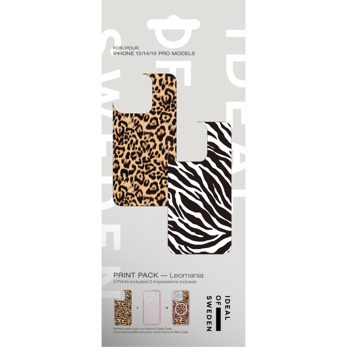 iPhone 13 PRO / 14 PRO / 15 PRO / 16 PRO Leomania Print Pack