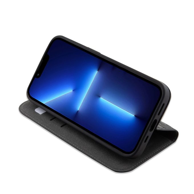 iPhone 13 PRO Black PU Saffiano Monogram KARL LAGERFELD dėklas