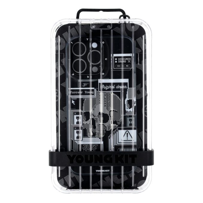 iPhone 13 PRO black YOUNGKIT MagSafe Source Code nugarėlė