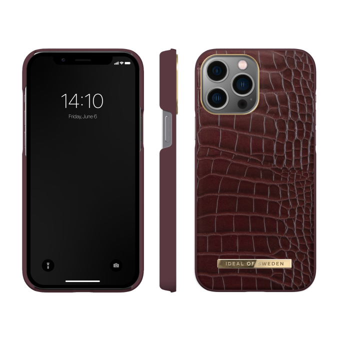 iPhone 13 PRO MAX / 12 PRO MAX iDeal Of Sweden nugarėlė Scarlet Croco