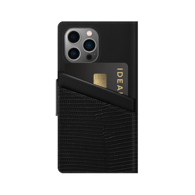 iPhone 13 PRO MAX/12 PRO MAX iDeal Of Sweden dėklas Unity Wallet Eagle Black