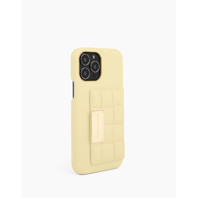 iPhone 13 PRO MAX/12 PRO MAX iDeal Of Sweden Statement nugarėlė Butter Yellow