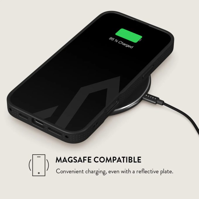 iPhone 14 PRO Elite Mirror Gunmetal Magsafe Poison BURGA nugarėlė