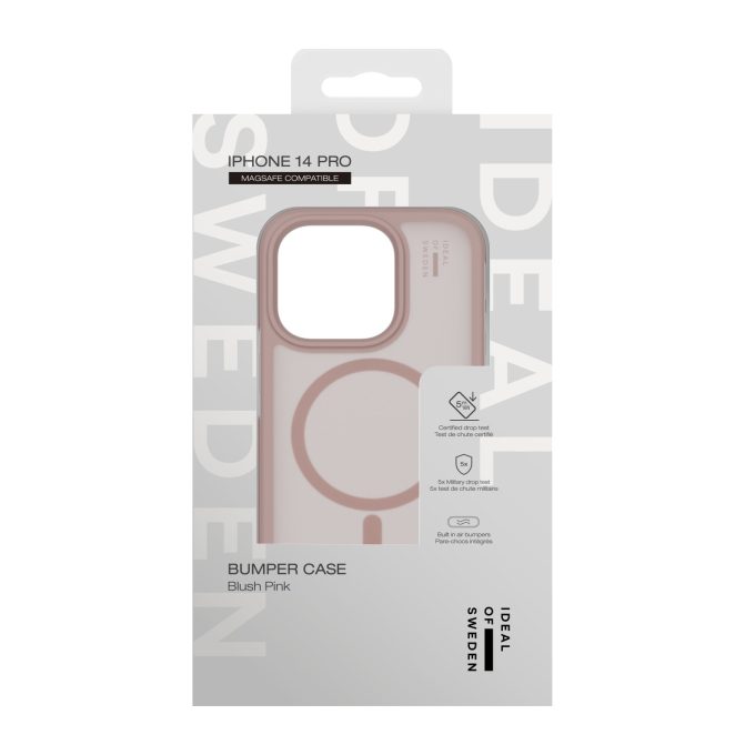 iPhone 14 PRO iDeal Of Sweden Bumper Blush Pink MagSafe nugarėlė
