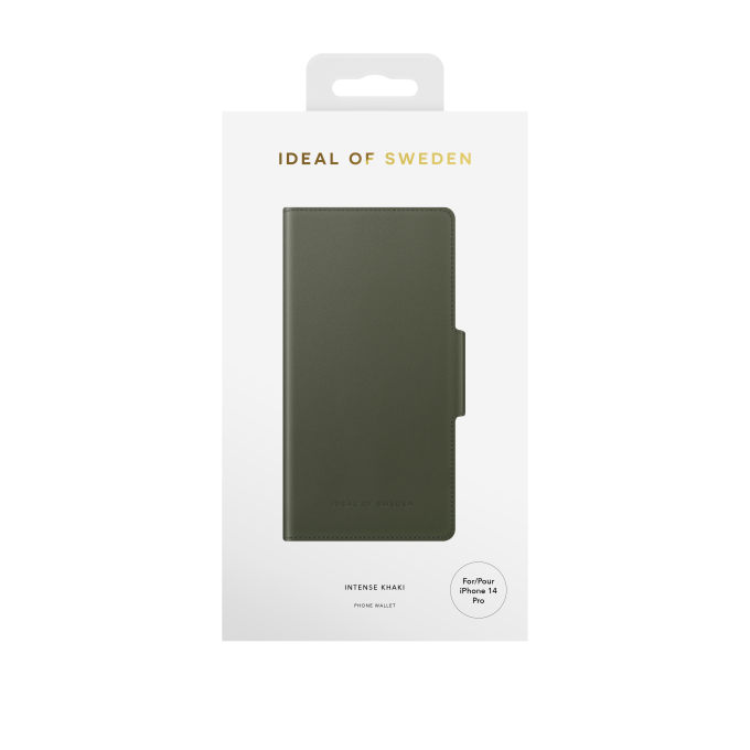 iPhone 14 PRO iDeal Of Sweden dėklas Intense Khaki