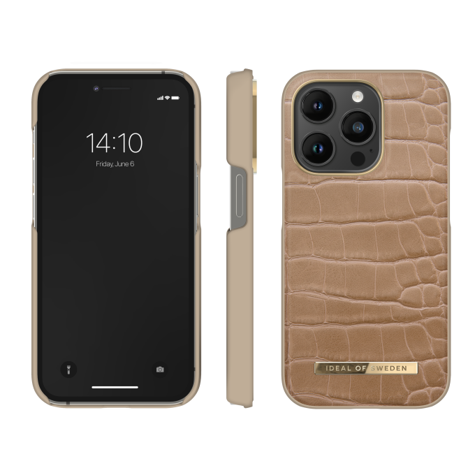 iPhone 14 PRO iDeal Of Sweden nugarėlė Camel Croco