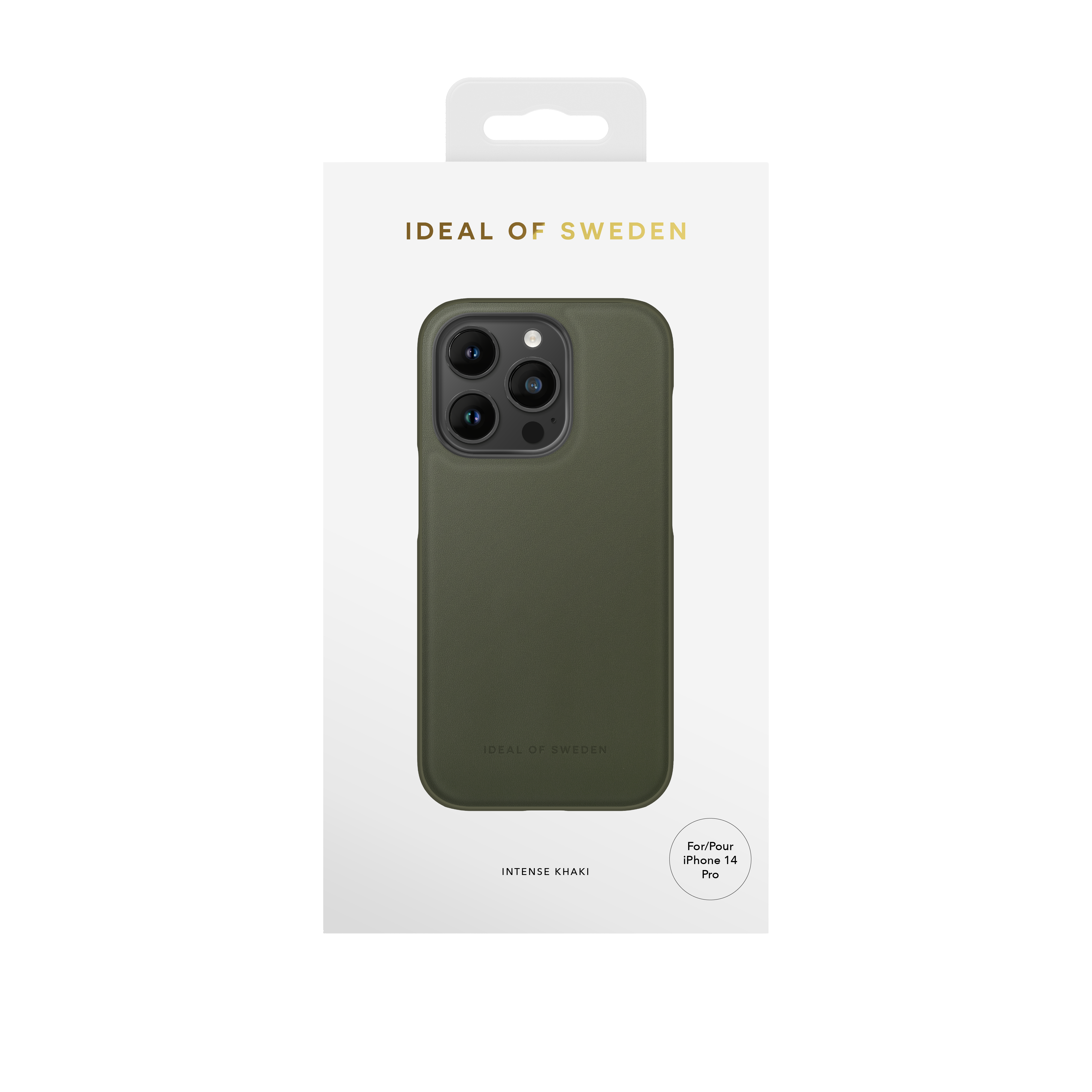 iPhone 14 PRO iDeal Of Sweden nugarėlė Intense Khaki - Image 2
