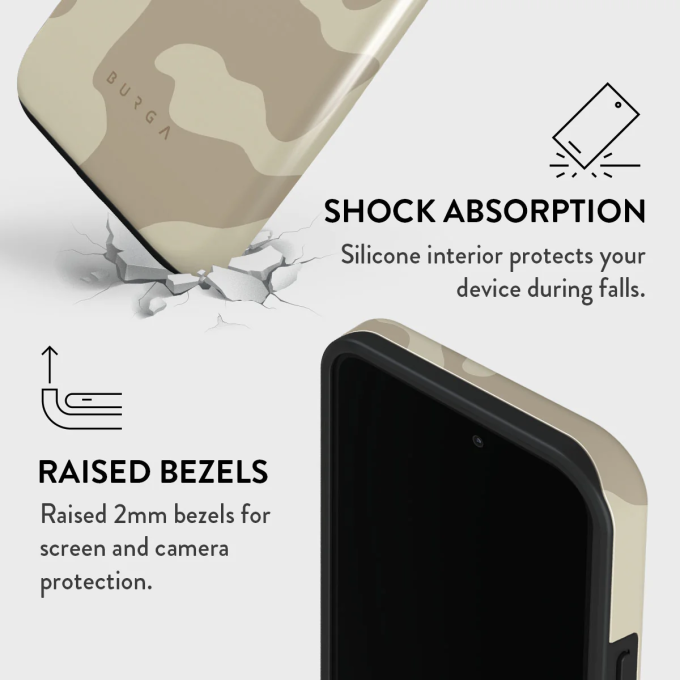 iPhone 14 PRO Magsafe Dune Tough BURGA nugarėlė