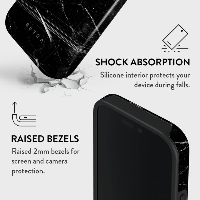iPhone 14 PRO Magsafe Noir Origin Tough BURGA nugarėlė