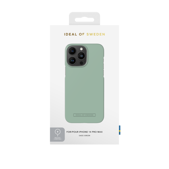 iPhone 14 PRO MAX iDeal Of Sweden MagSafe nugarėlė Sage Green
