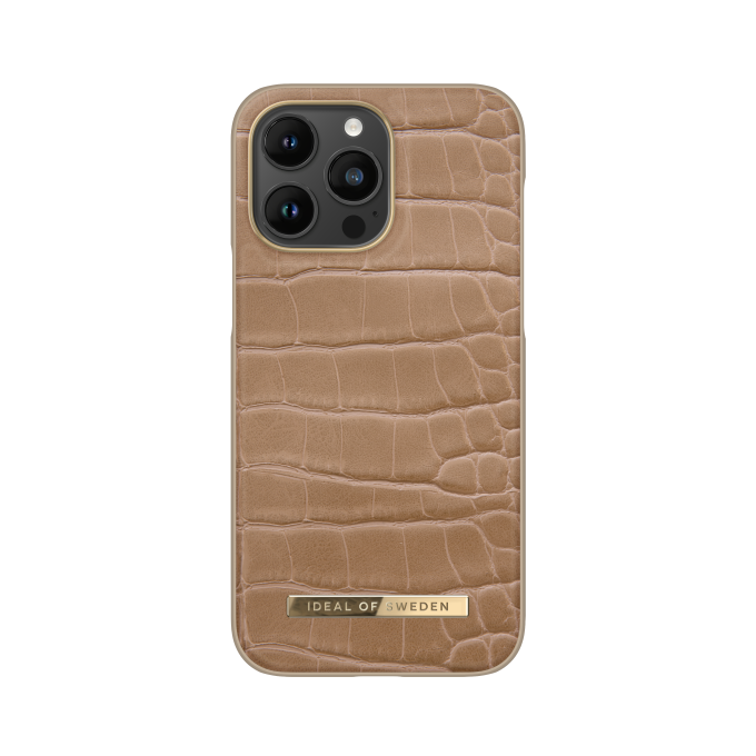 iPhone 14 PRO MAX iDeal Of Sweden nugarėlė Camel Croco