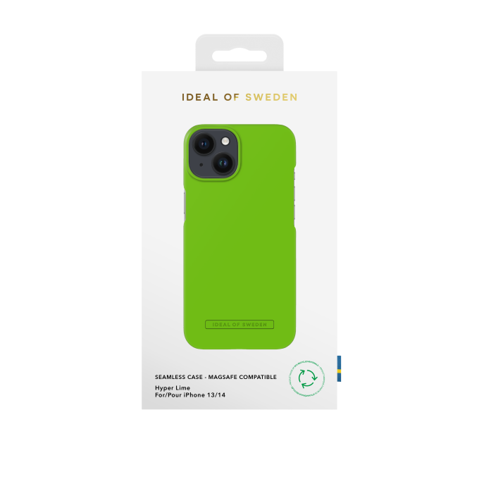 iPhone 14 / 13 iDeal Of Sweden MagSafe nugarėlė Hyper Lime