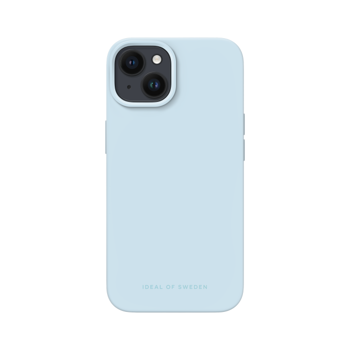 iPhone 15 / 14 / 13 iDeal Of Sweden nugarėlė MagSafe Silicone Light Blue