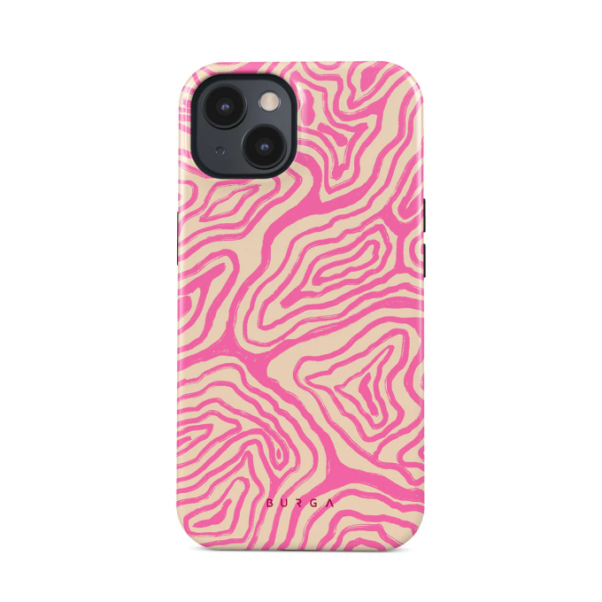 iPhone 14/13  Magsafe Pink Shores Tough BURGA nugarėlė