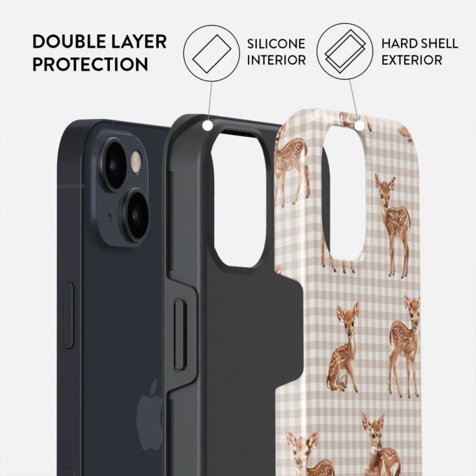 iPhone 15 / 14 / 13 Magsafe Bambi Tough BURGA nugarėlė