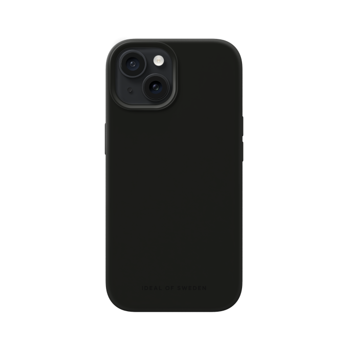 iPhone 15 / 14 / 13 iDeal Of Sweden Silicone MagSafe Black nugarėlė