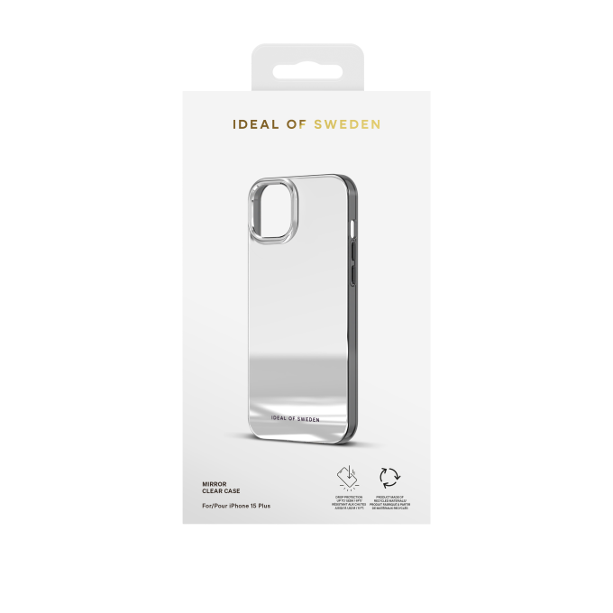 iPhone 15 PLUS iDeal Of Sweden Clear Mirror nugarėlė