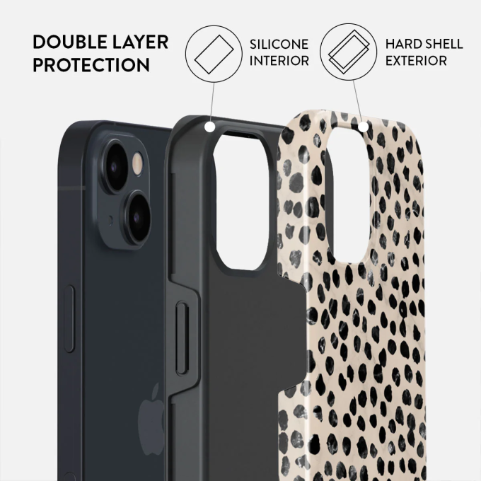 iPhone 15 PLUS Magsafe Almond Latte Tough BURGA nugarėlė
