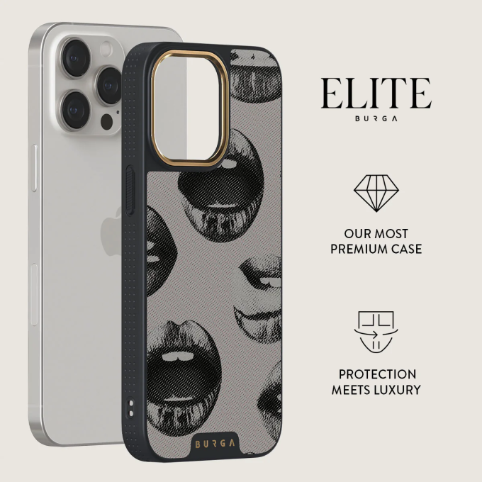 iPhone 15 PRO Elite Gold Magsafe Next Mistake BURGA nugarėlė