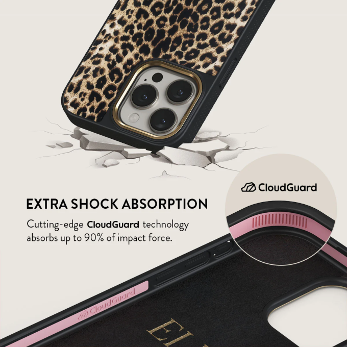 iPhone 15 PRO Elite Gold Magsafe Player BURGA nugarėlė