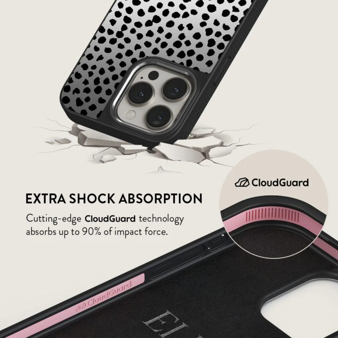 iPhone 15 PRO Elite Mirror Gunmetal Magsafe Almond Latte BURGA nugarėlė