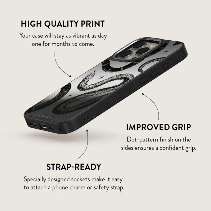 iPhone 15 PRO Elite Mirror Gunmetal Magsafe Poison BURGA nugarėlė
