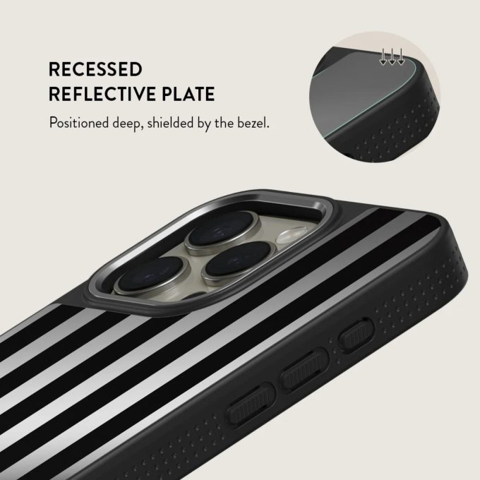 iPhone 15 PRO Elite Mirror Gunmetal Magsafe Prophecy BURGA nugarėlė