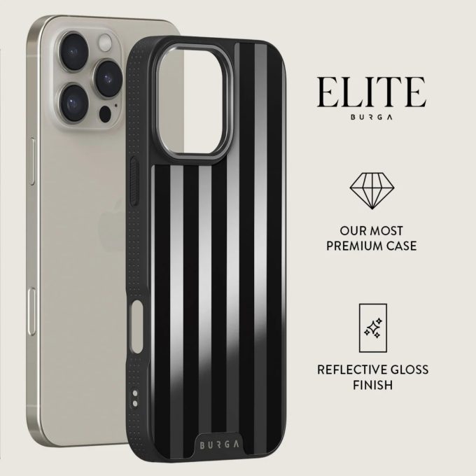iPhone 15 PRO Elite Mirror Gunmetal Magsafe Prophecy BURGA nugarėlė