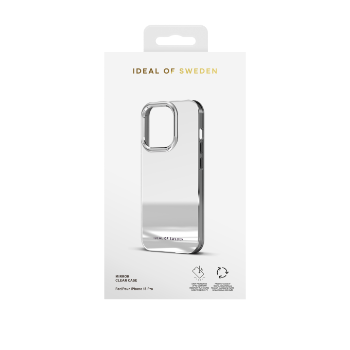 iPhone 15 PRO iDeal Of Sweden Clear Mirror nugarėlė