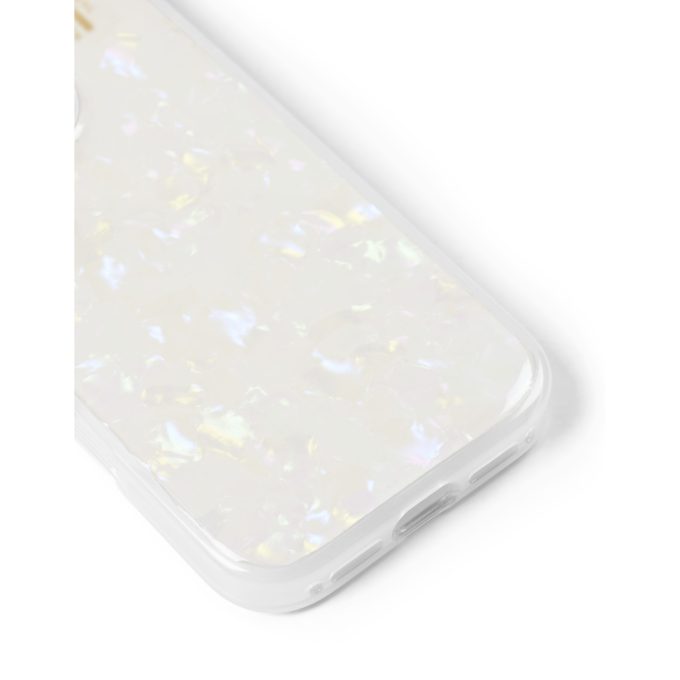 iPhone 15 PRO iDeal Of Sweden Pearlised White MagSafe nugarėlė