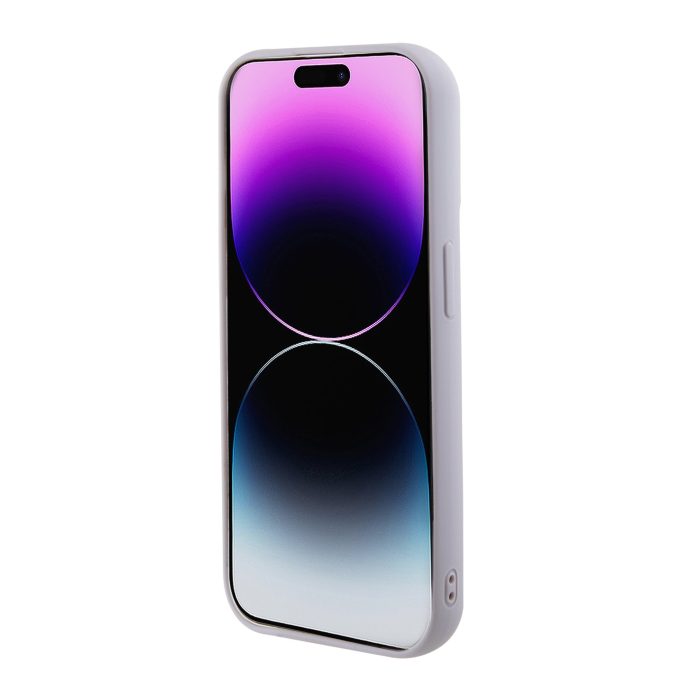 iPhone 15 PRO light purple PU Leather HC Quilted Metal Logo GUESS nugarėlė