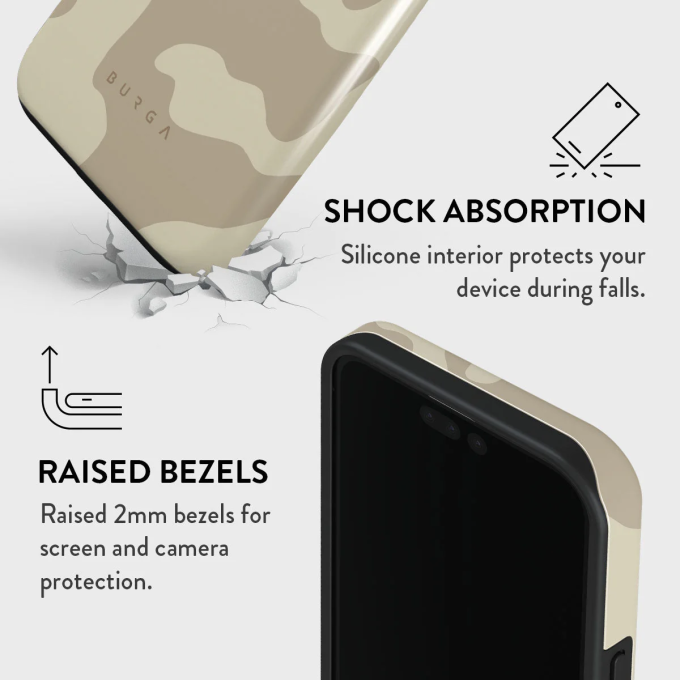 iPhone 15 PRO Magsafe Dune Tough BURGA nugarėlė