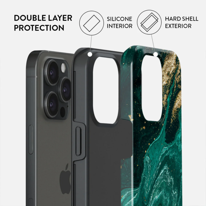 iPhone 15 PRO Magsafe Emerald Pool Tough BURGA nugarėlė