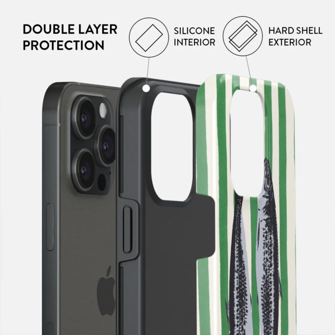 iPhone 15 PRO Magsafe Sardinhas Tough BURGA nugarėlė
