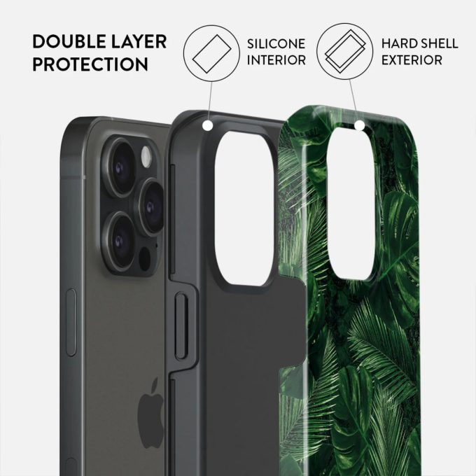 iPhone 15 PRO Magsafe Tropical Garden Tough BURGA nugarėlė