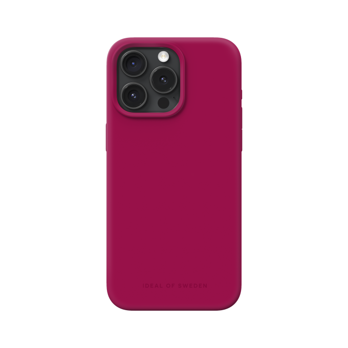 iPhone 15 PRO MAX iDeal Of Sweden nugarėlė MagSafe Silicone Magenta